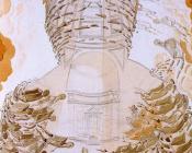 萨尔瓦多 达利 : 手推车(含有扭曲马车的化铁炉)